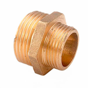 Contrarrosca reducida 3/8" x 1/2" latón