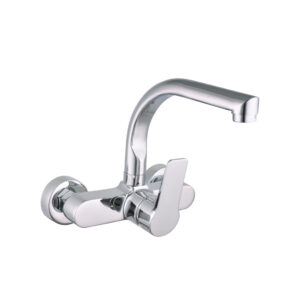 Grifo monomando de cocina caño bajo empotrado serie altea