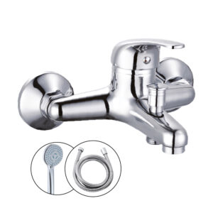 Grifo monomando de bañera empotrado serie saona
