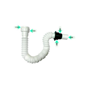 Sifón flexible multi
