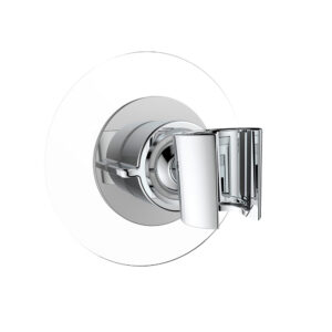 Soporte de cabezal de ducha 360° cromo