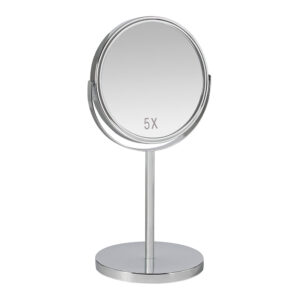 Espejo pie cromado x5au