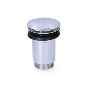 Desagüe "clic-clac" universal de lavabo-bidé cromado (envasado)