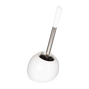 Escobillero wc modelo "sun" color blanco