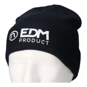 Gorro de punto de invierno azul marino