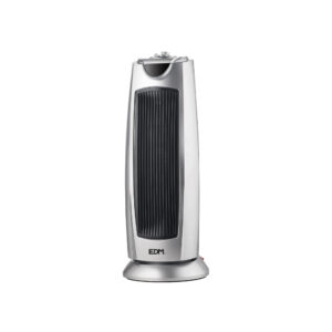 Calefactor de torre cerámico oscilante modelo silver 1000 - 2000 w